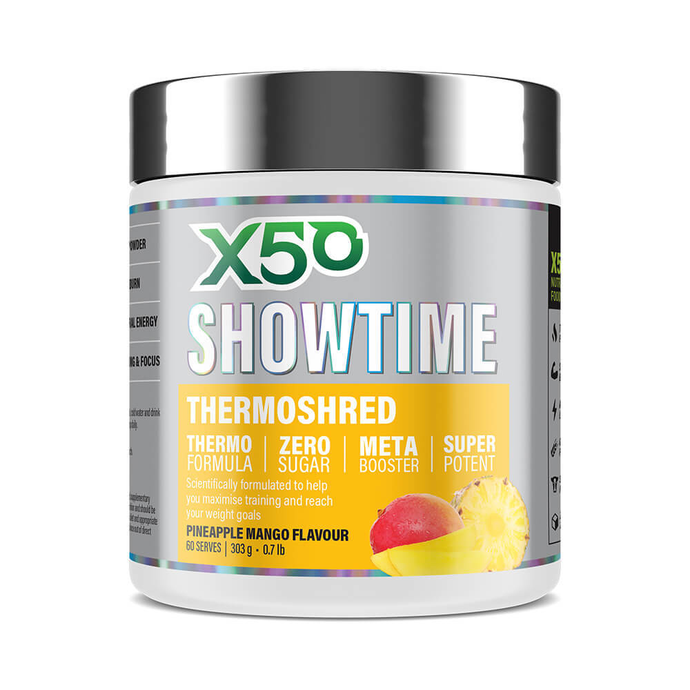 X50 Showtime: Thermoshred - Pineapple Mango (303g) image