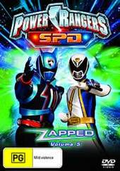 Power Rangers SPD - Vol. 5: Zapped on DVD