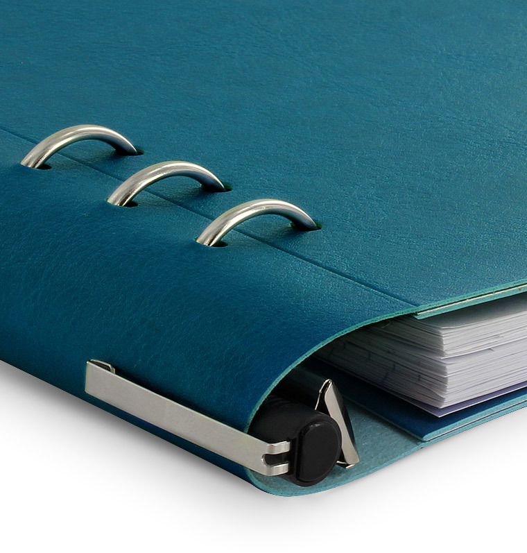 Filofax - A5 Clipbook - Petrol Blue image