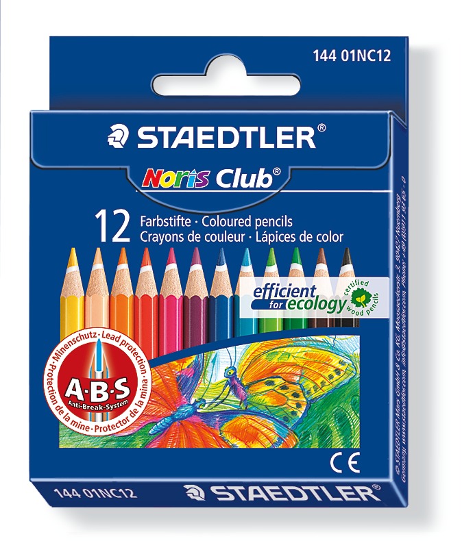 Staedtler Noris Club Colour Pencils Half Pkt12