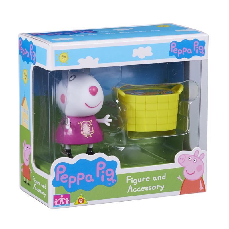Peppa Pig: Figure and Accessory Pack - Suzie Sheep & Basket image