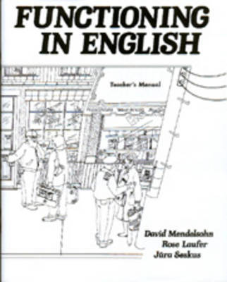 Functioning in English: Teacher's Manual by David Mendelsohn image