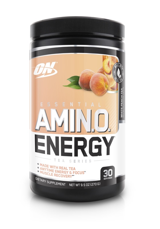 Buy Optimum Nutrition Tea Series Amino Energy Drink White Peach Tea