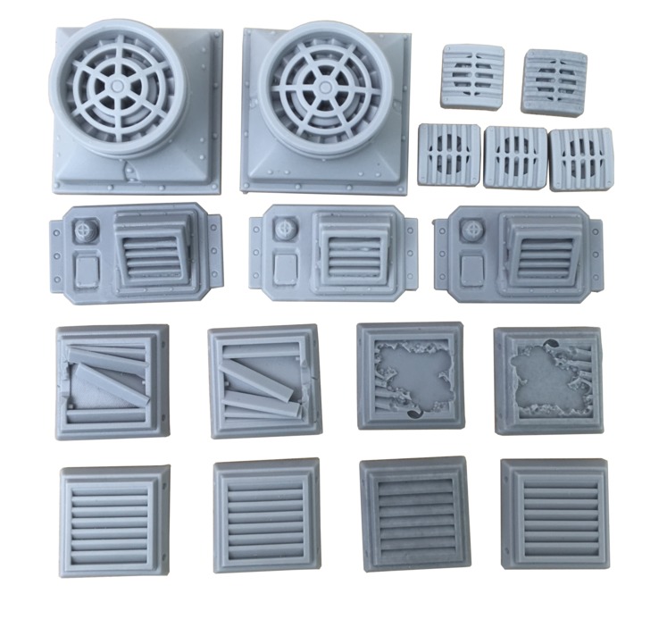 TTCombat: Tabletop Scenics - Ventilation Set image