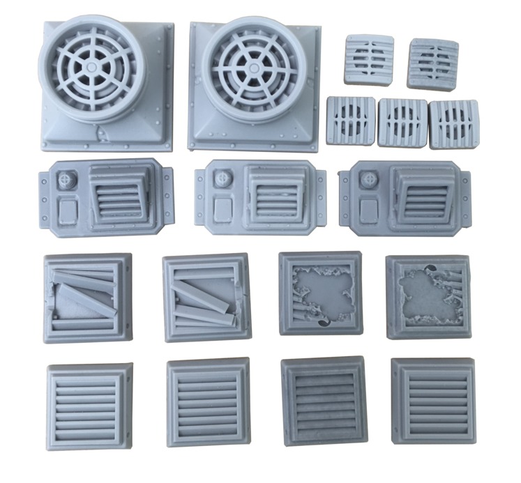 Tabletop Scenics - Ventilation Set image