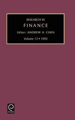 Research in Finance on Hardback