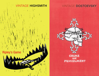 Vintage Crime: "Crime and Punishment", "Ripley's Game" by F.M. Dostoevsky image
