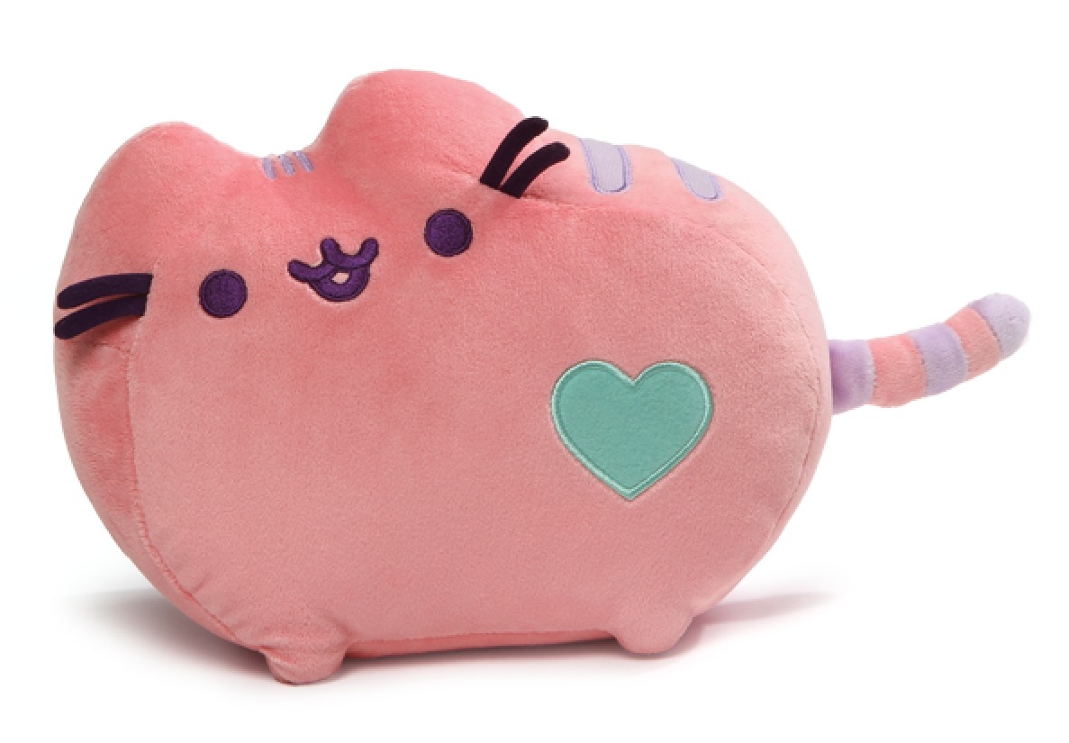 Pusheen the Cat: Pink Pastel - Heart Plush image