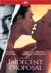 Indecent Proposal on DVD