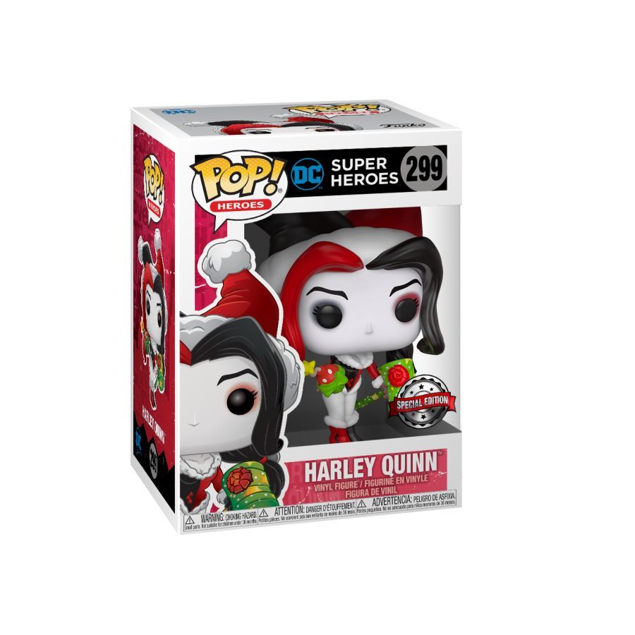 DC Comics - Harley Quinn (with Wrapped Bomb) Pop! Vinyl Figure image