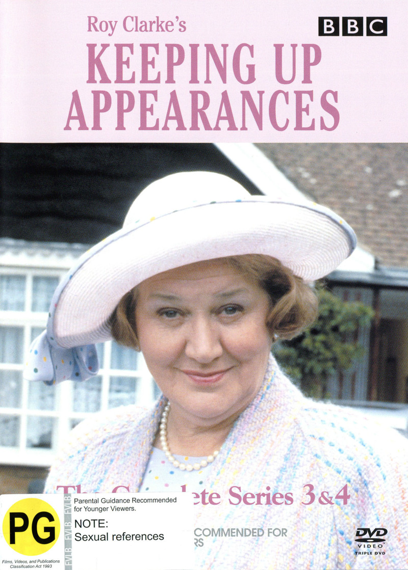 Keeping Up Appearances - Series 3 & 4 (3 Disc Set) on DVD