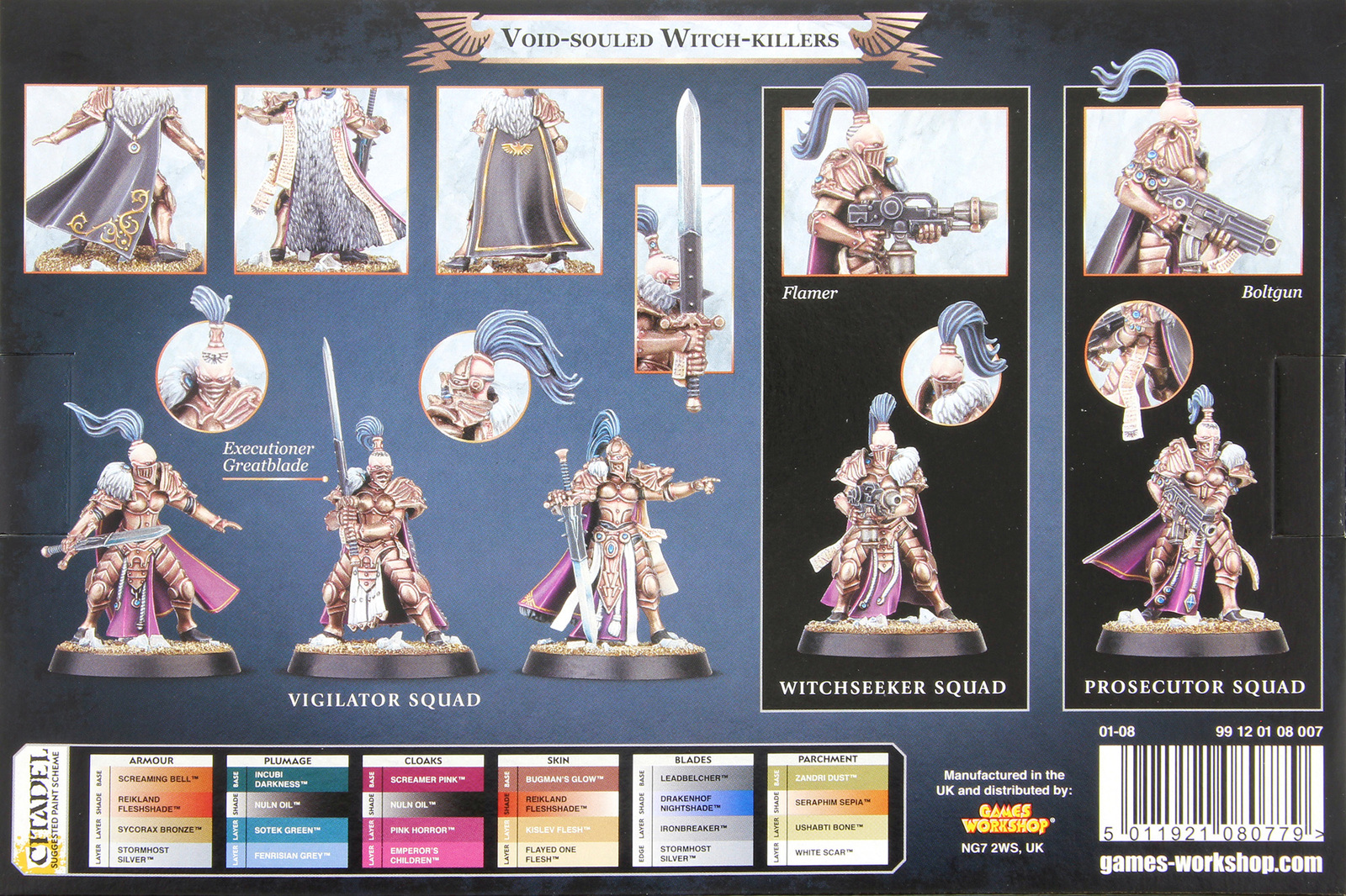 Warhammer 40,000 Adeptus Telepathica Sisters of Silence image