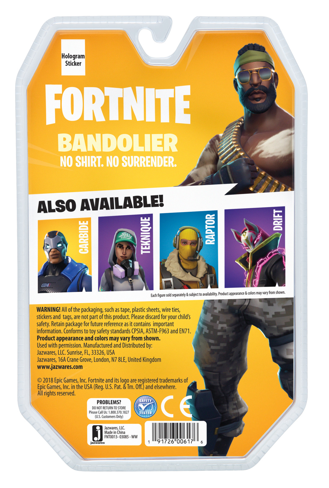 Fortnite: Bandolier - 4" Action Figure