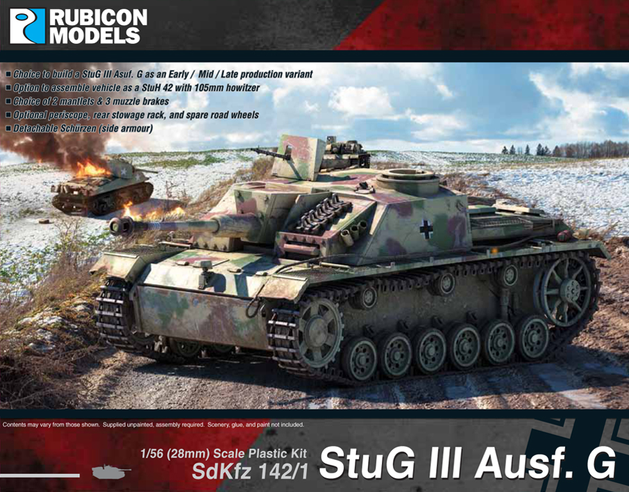 Rubicon 1/56 Stug III Ausf G image