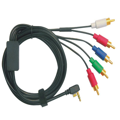 PSP Slim & Lite Deluxe Component AV Cable for PSP image