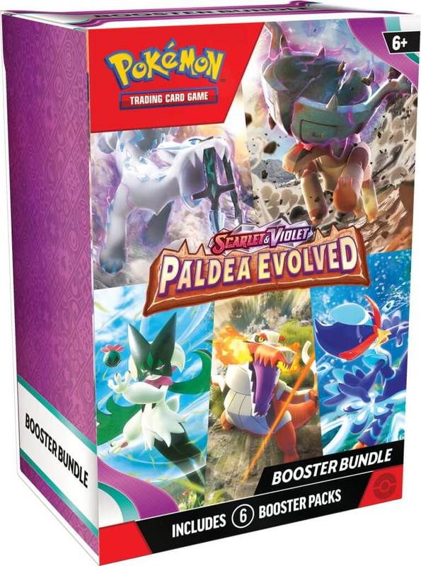 Pokemon TCG: Scarlet & Violet Paldea Evolved - Booster Bundle
