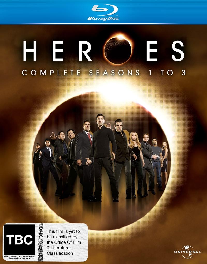 Heroes - Complete Seasons 1 to 3 (15 Disc Set) on Blu-ray image