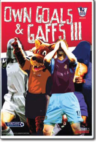 Premier League Goals and Gaffs 3: Hits & Misses on DVD image