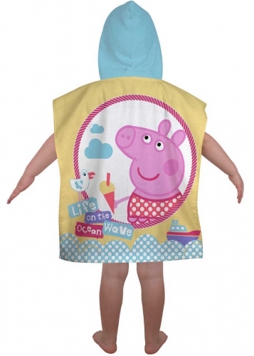 Peppa Pig Hooded Poncho image