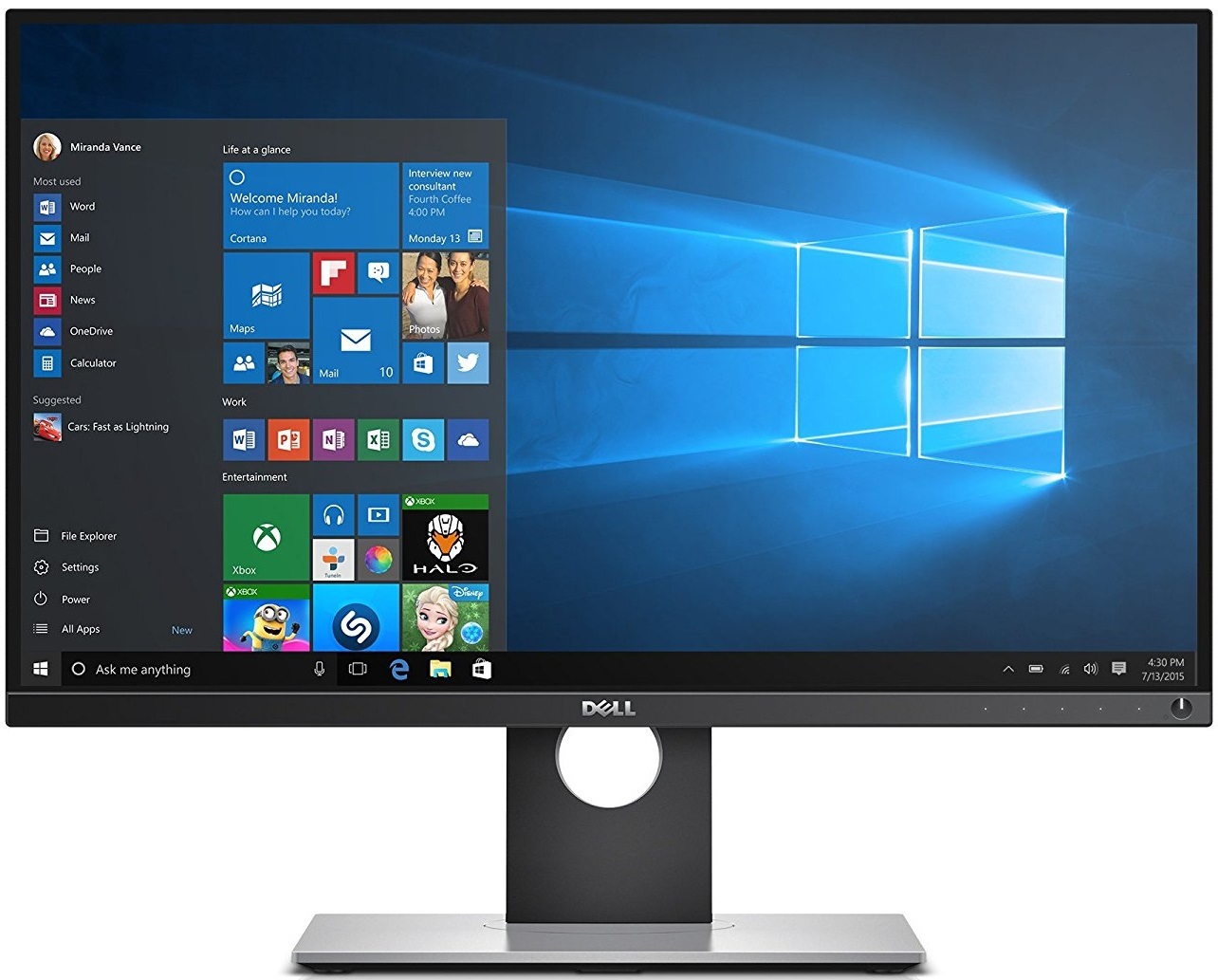 25" Dell UltraSharp UP2516D QHD Monitor image
