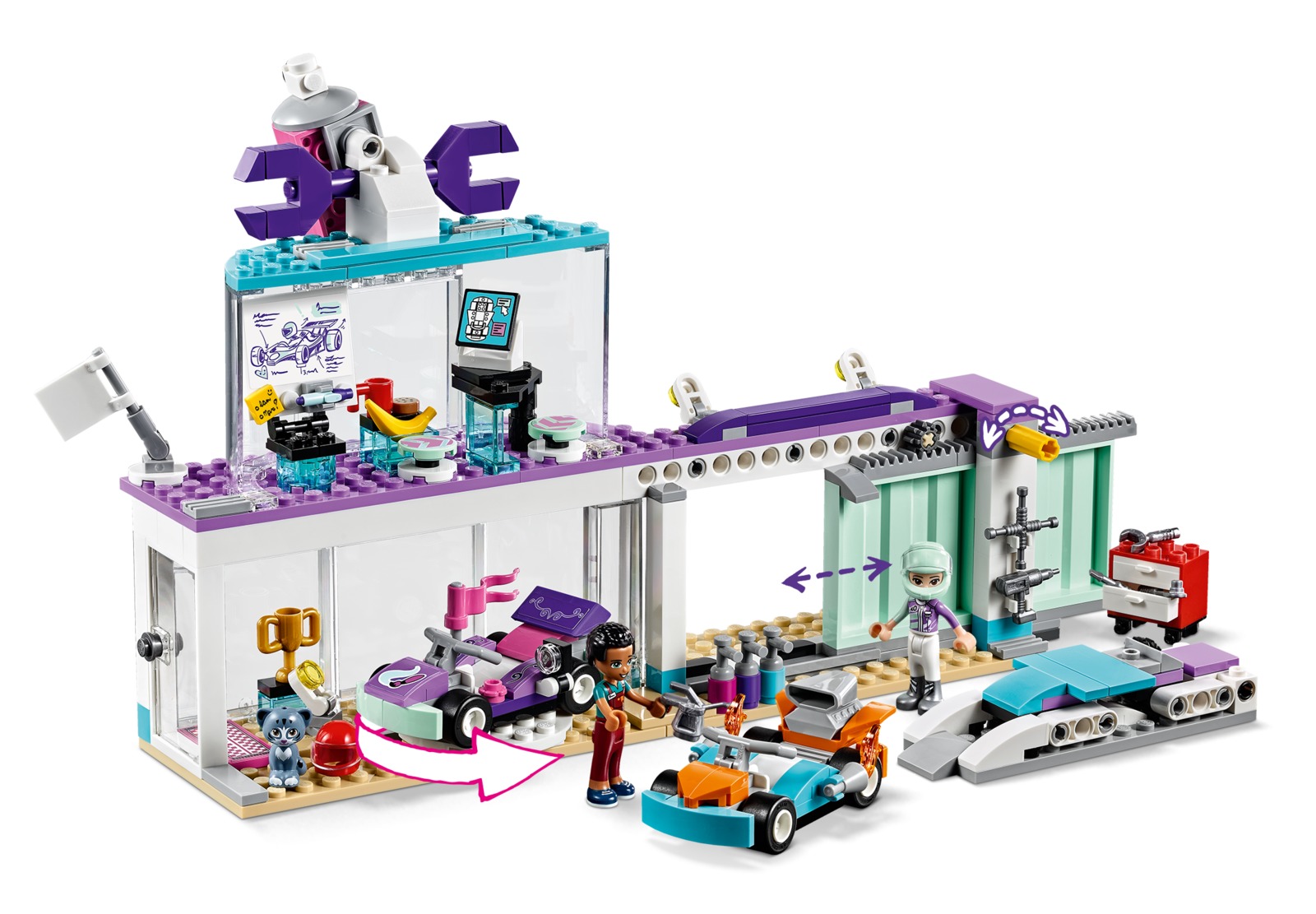 LEGO Friends: Creative Tuning Shop (41351) image