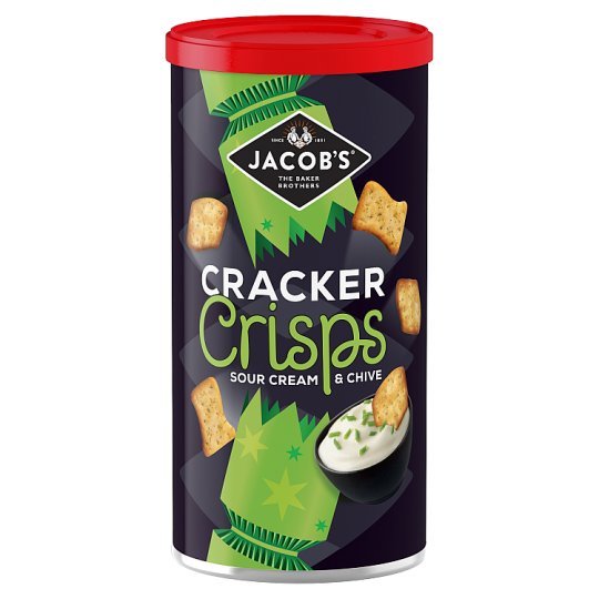 Jacobs Cracker Crisps Caddy Sour Cream & Chives 260g image