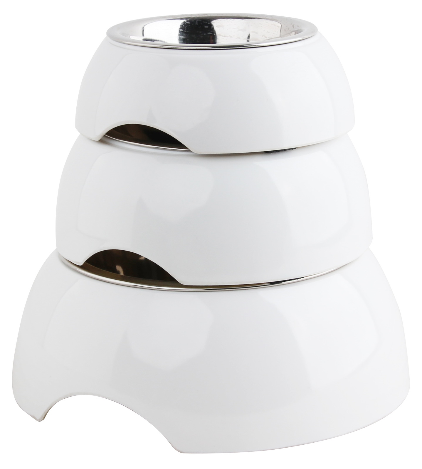 Pawise: Melamine Bowl with Stainless Steel Insert - 750ml image