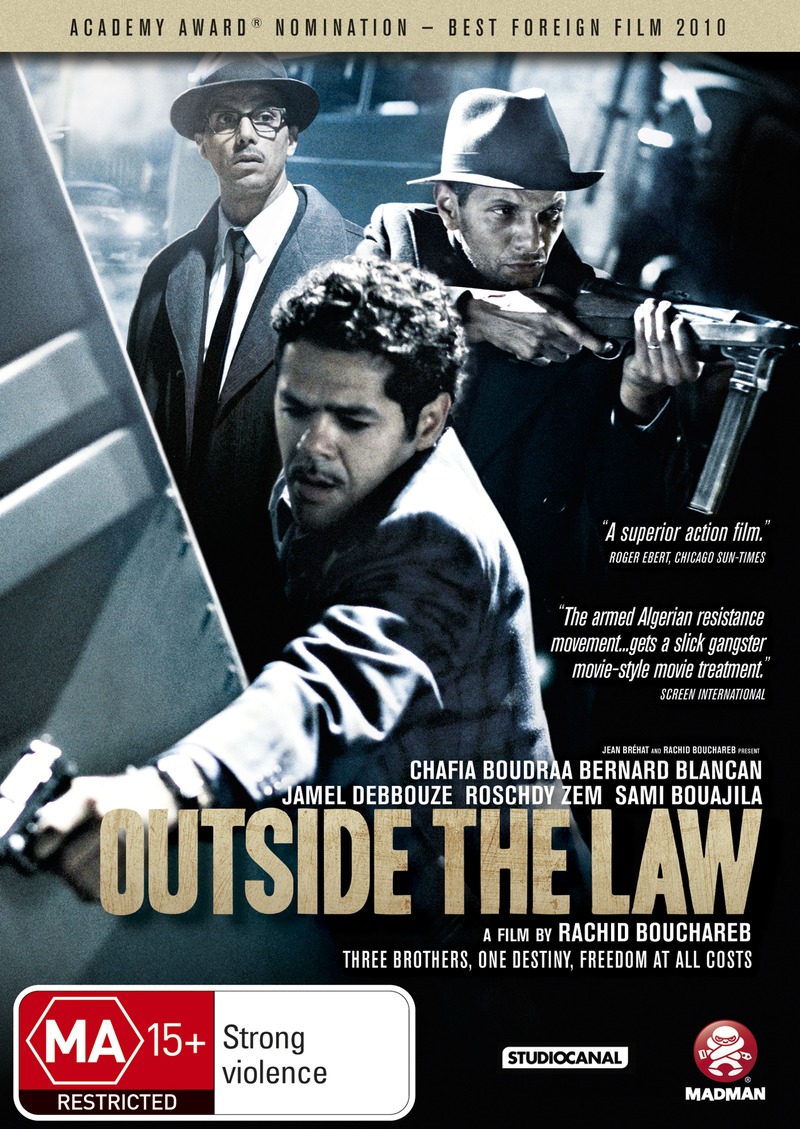 Outside the Law on DVD image