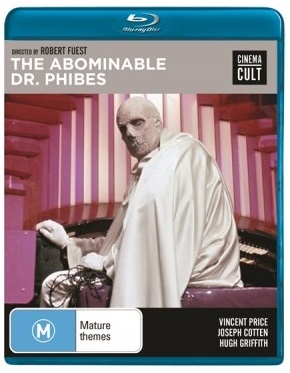 Abominable Dr Phibes on Blu-ray