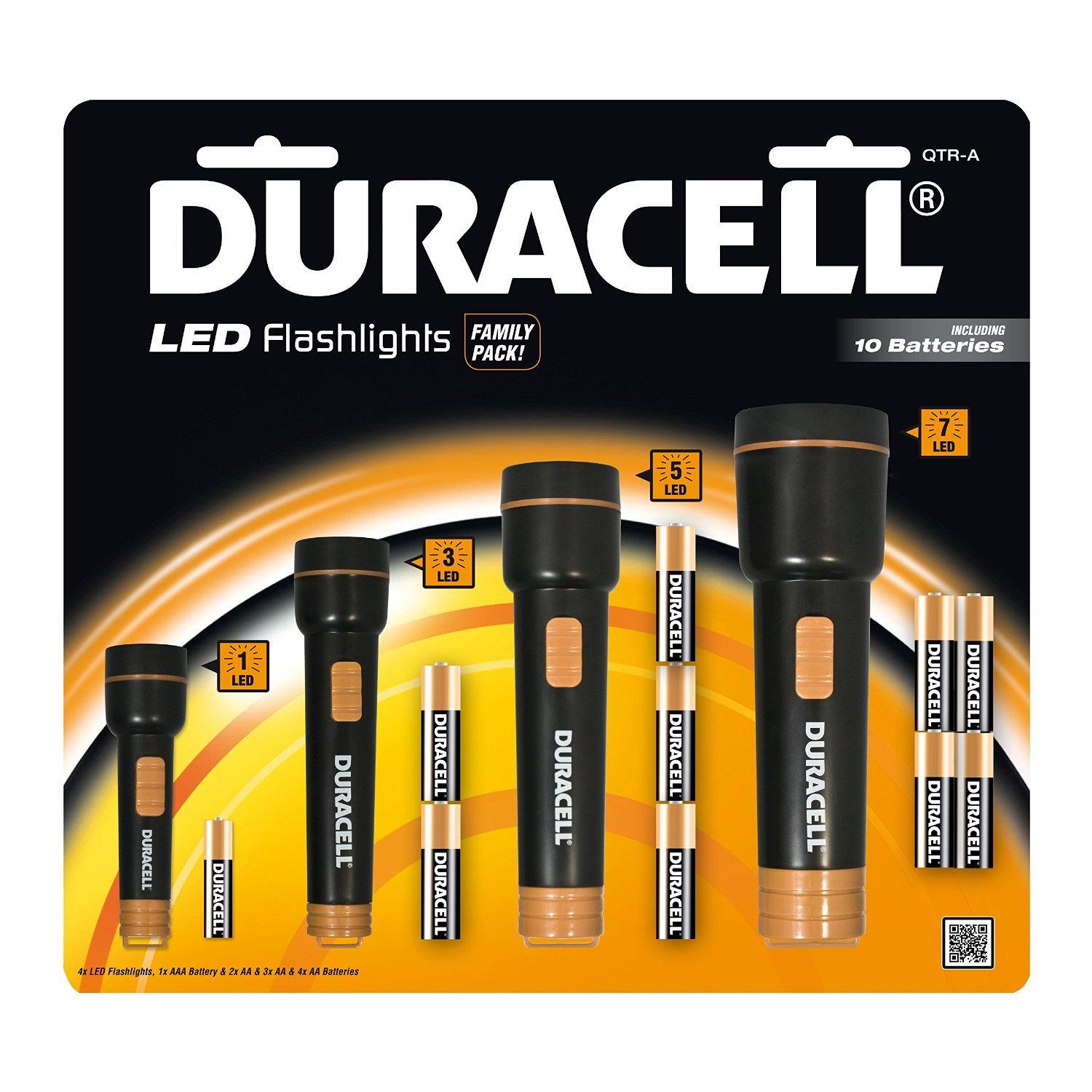 Duracell Flash Series Family Combo Flashlights at Mighty Ape NZ