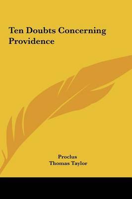 Ten Doubts Concerning Providence image