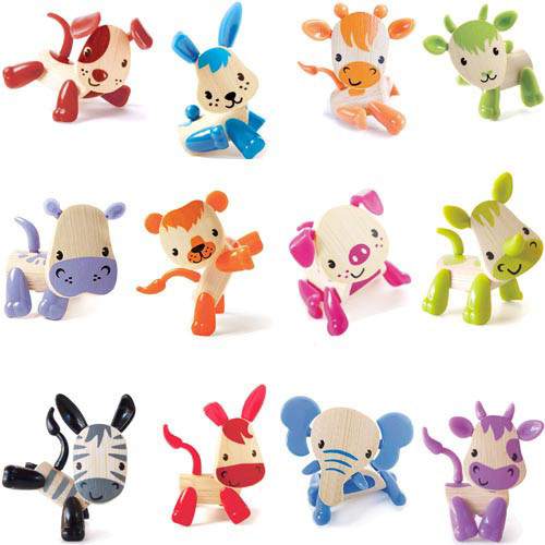 Hape: Mini-mal Bamboo Animal - Assorted image