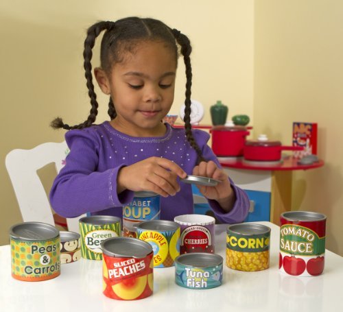 Melissa & Doug: Let's Play House! - Grocery Cans image