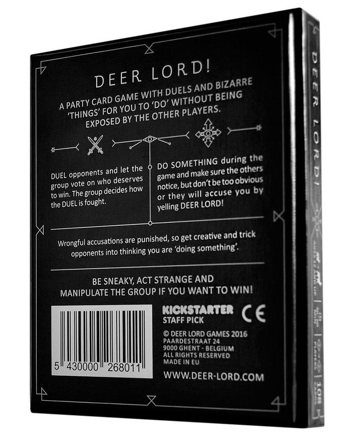 Deer Lord! - Strategic Party Game image