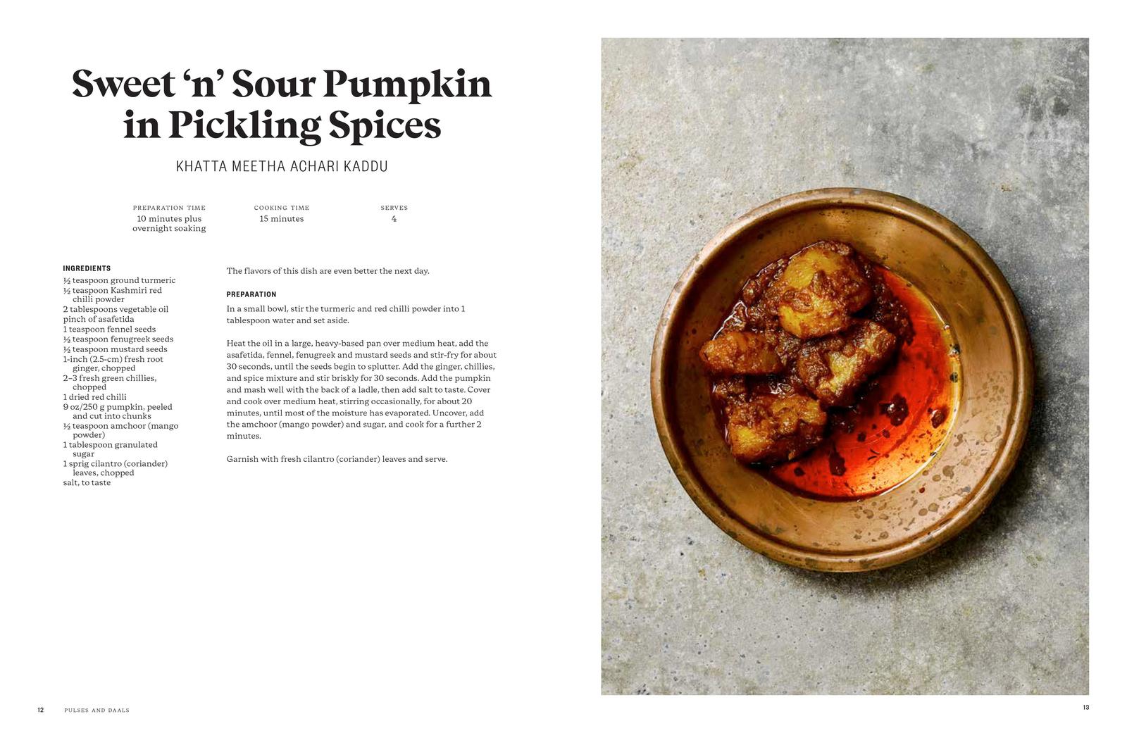 The Indian Vegetarian Cookbook by Pushpesh Pant image