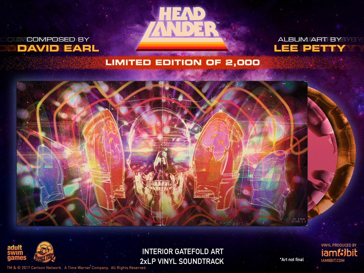 Headlander Soundtrack (2LP) on Vinyl by David Earl