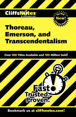 CliffsNotes Thoreau, Emerson, and Transcendentalism by Leslie Perrin Wilson