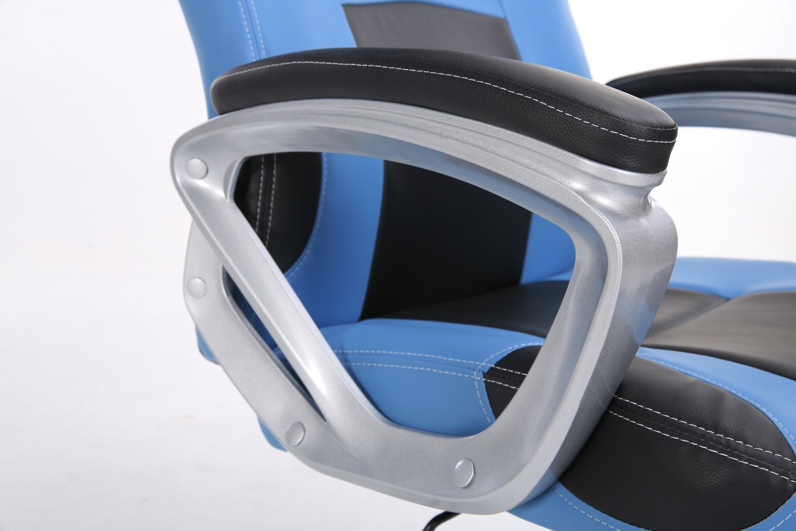Playmax Gaming Chair Blue and Black for image