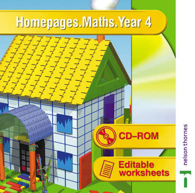 Homepages Maths: Year 4 by Jackie Cook image