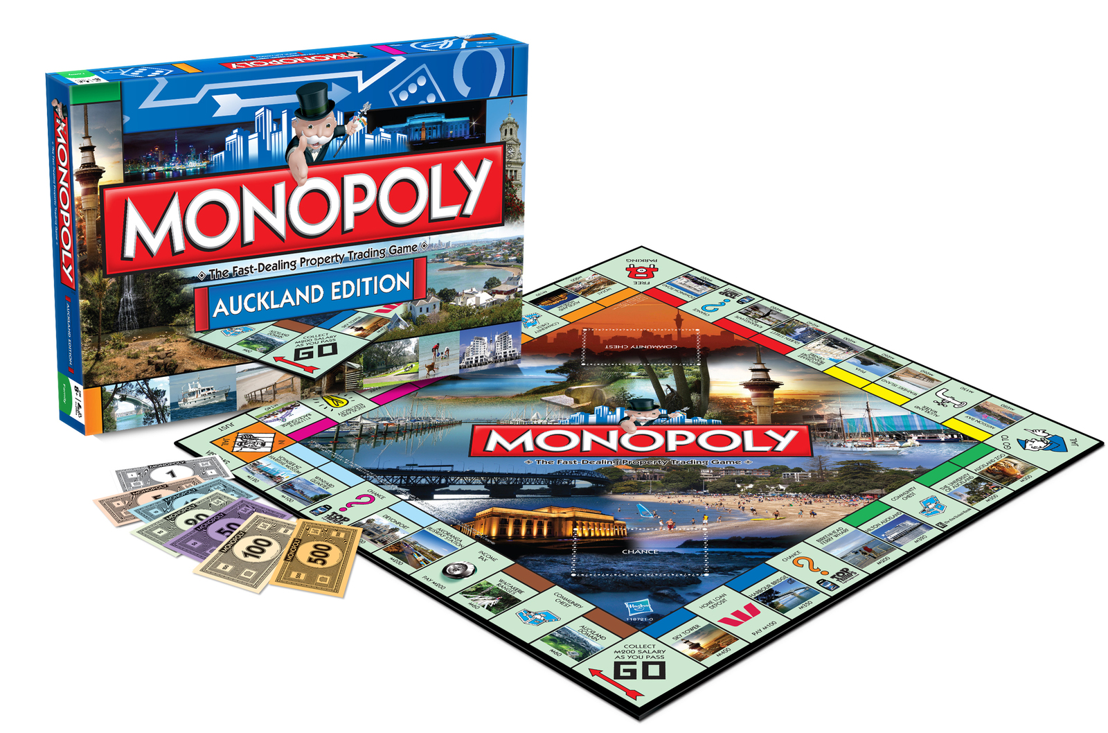 Monopoly Auckland Edition Board Game at Mighty Ape NZ