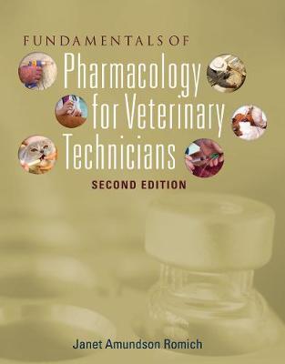 Fundamentals of Pharmacology for Veterinary Technicians by Janet Romich image