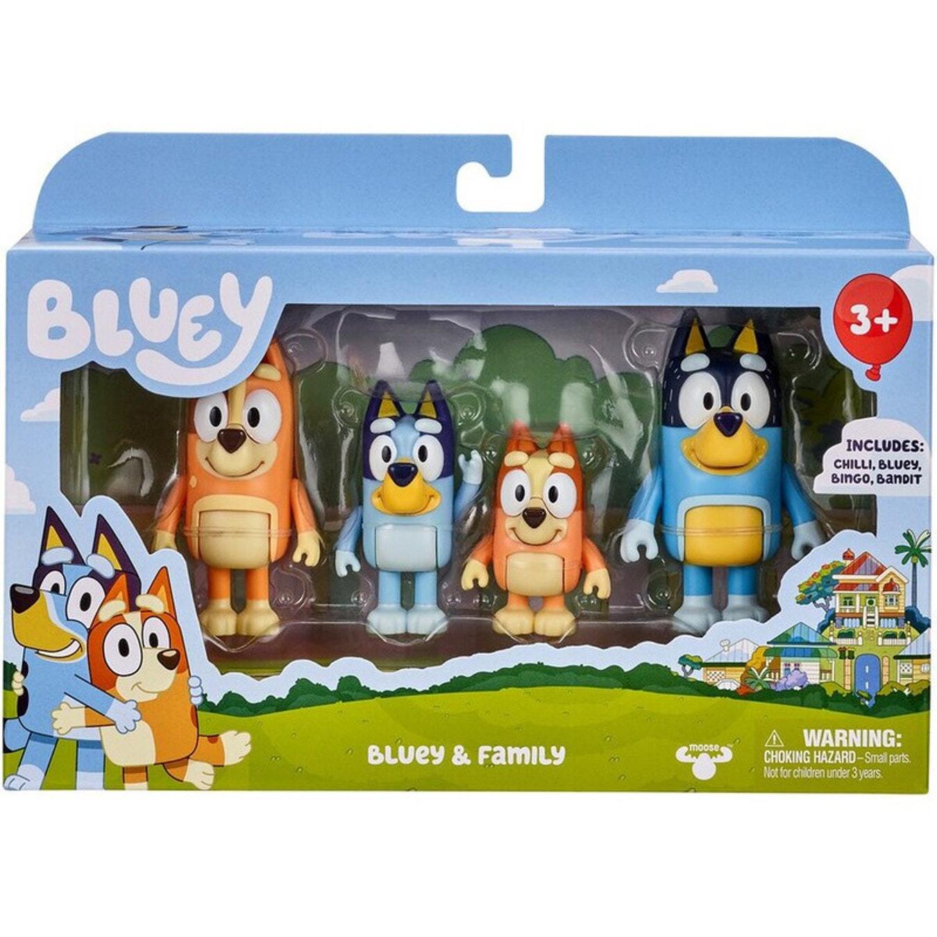 Bluey And Friends - Bluey Family Figure Pack image