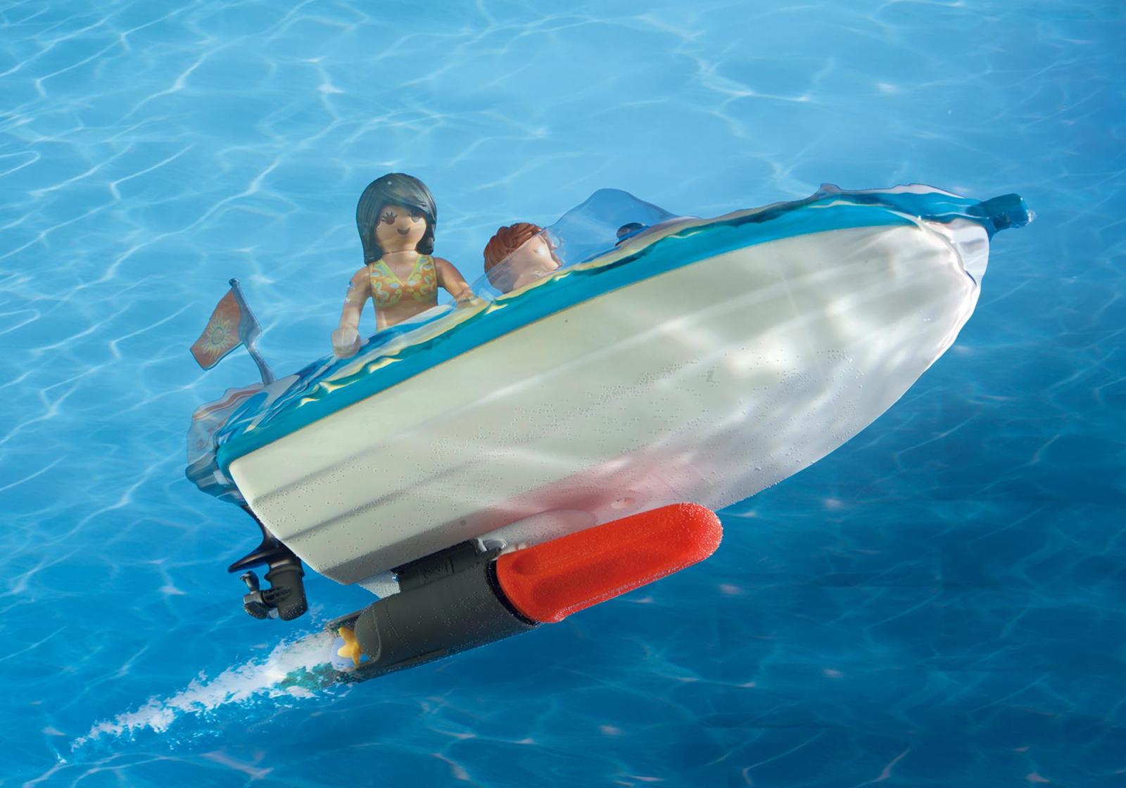 Playmobil: Summer Fun - Surfer Pickup with Speedboat image