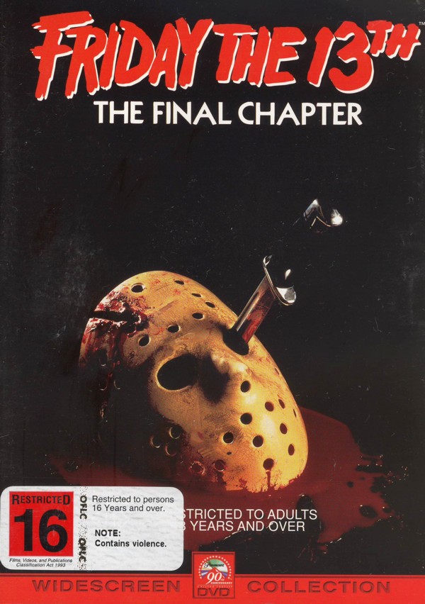 Friday The 13th Part 4 Final Chapter (New Packaging) on DVD image