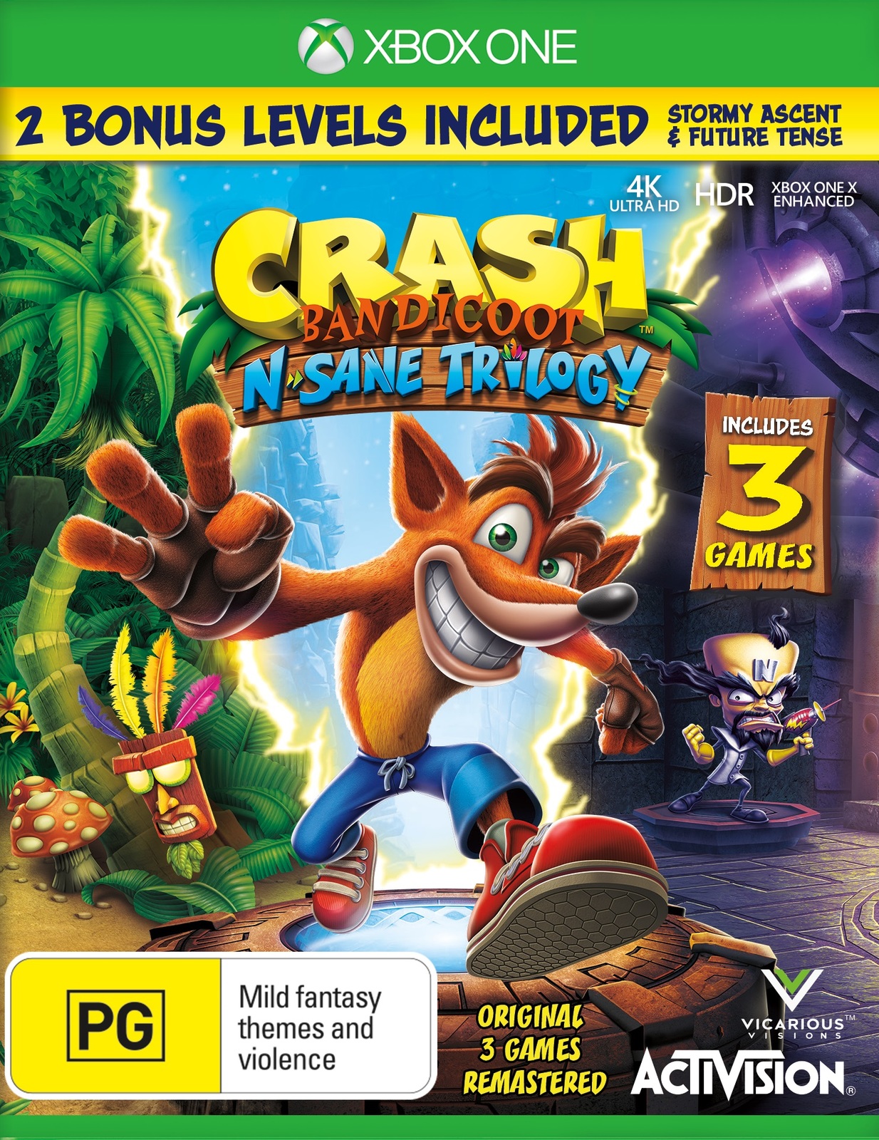 Crash Bandicoot N-Sane Trilogy for Xbox One image