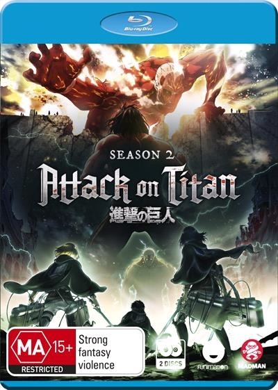 Attack On Titan - Complete Season 2 on Blu-ray