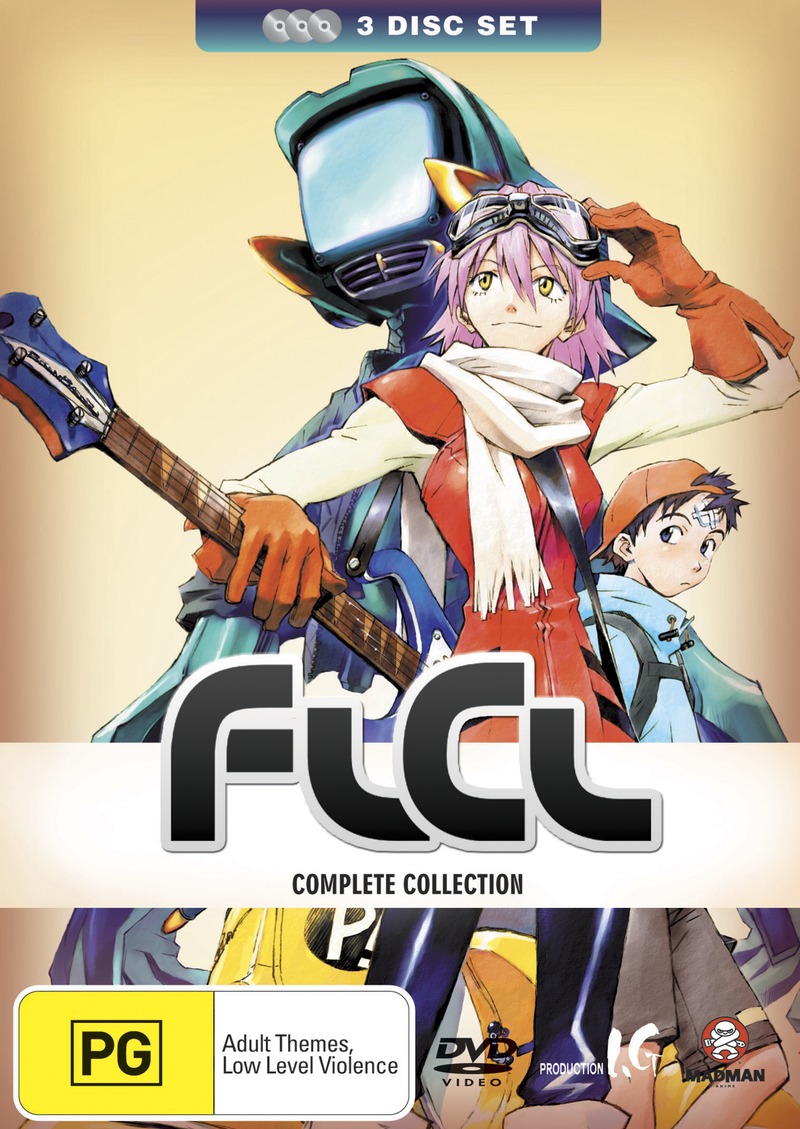FLCL Collection (3 Disc Set) on DVD image