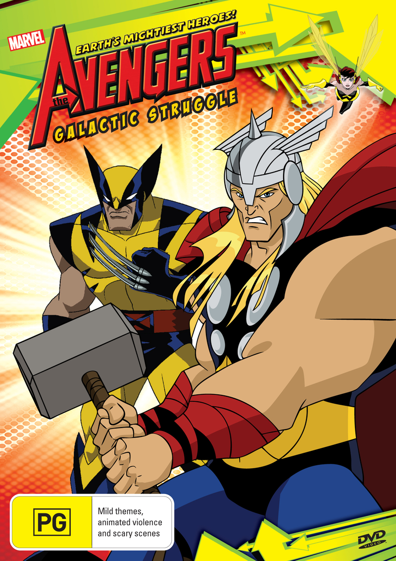 The Avengers Season 2: Galactic Struggle on DVD image