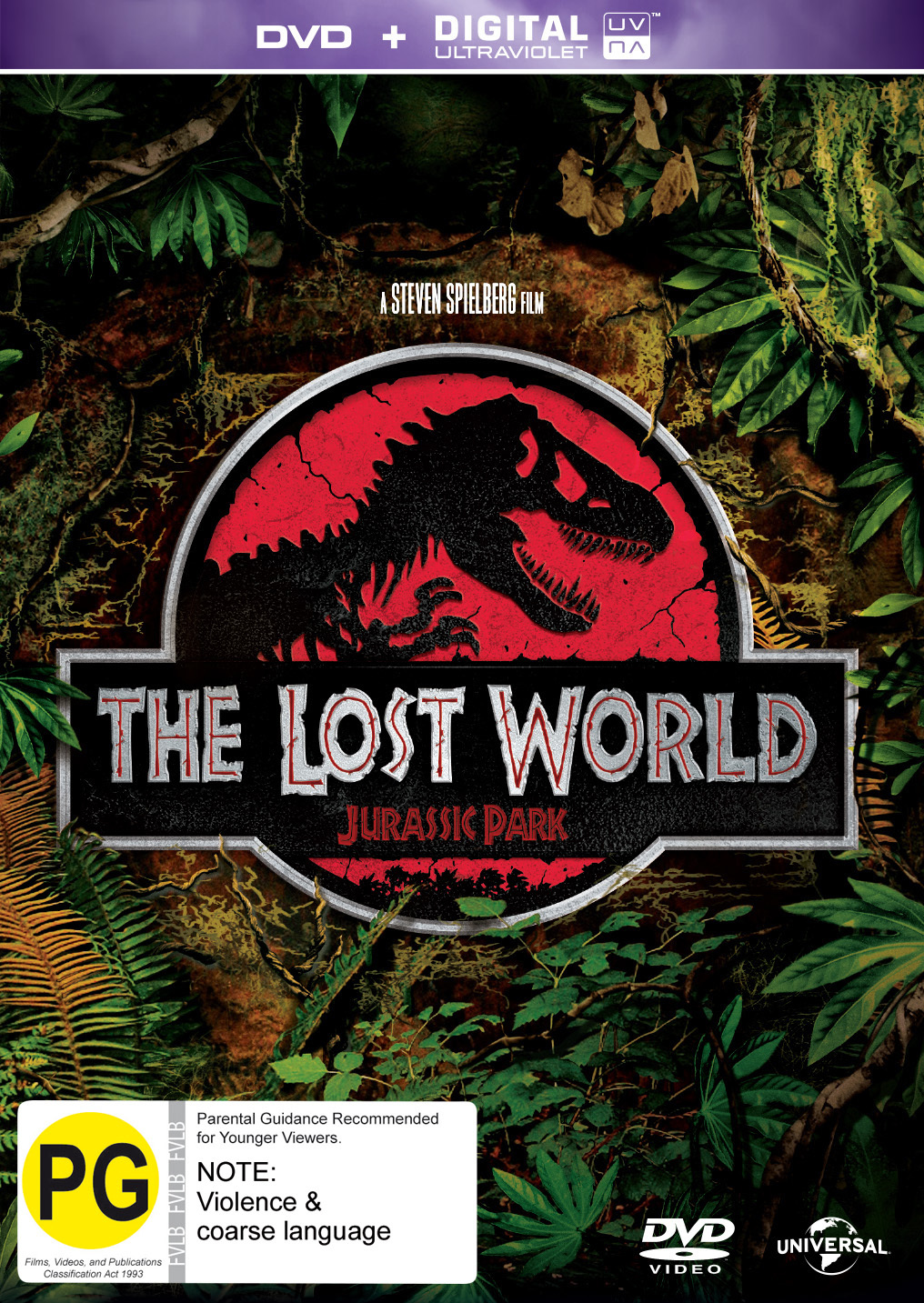 Jurassic Park: The Lost World on DVD image