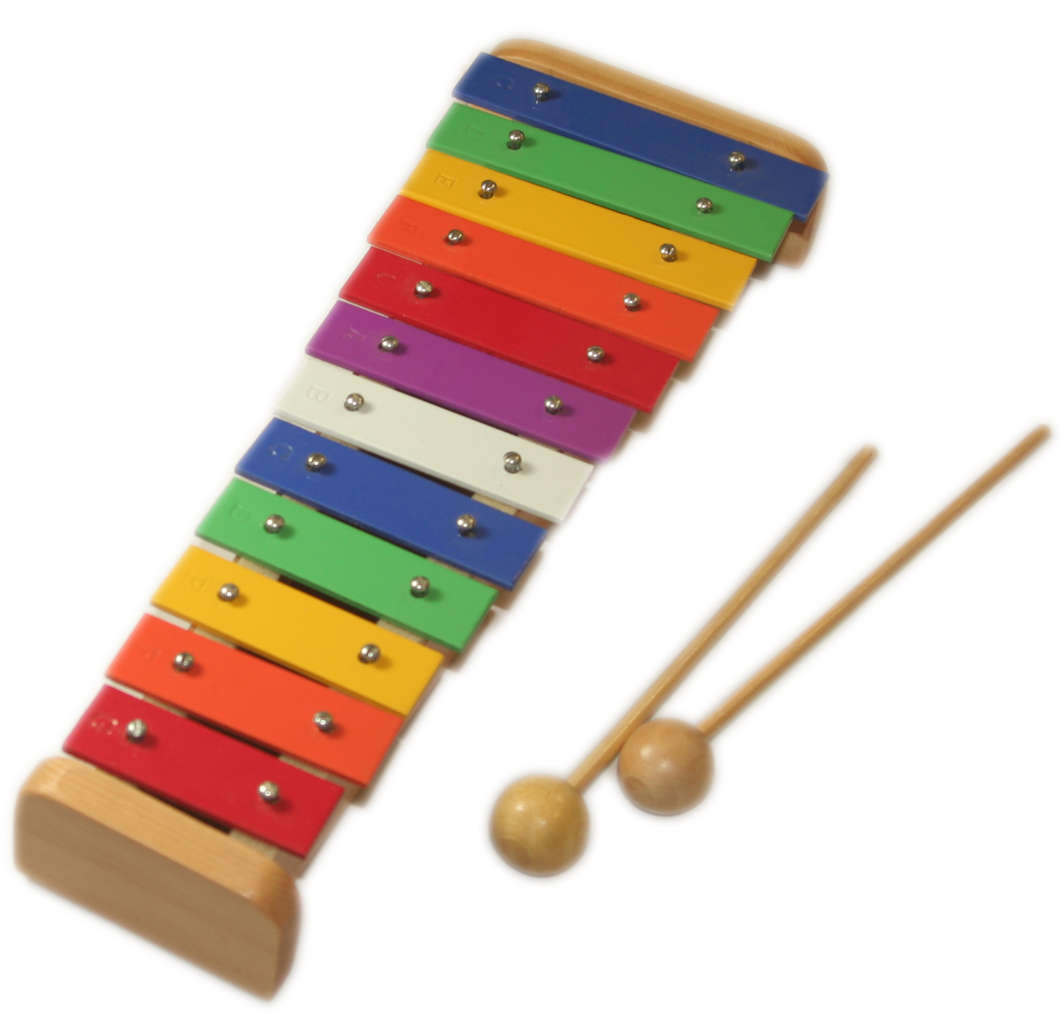 15 Tone Natural Wood Xylophone image